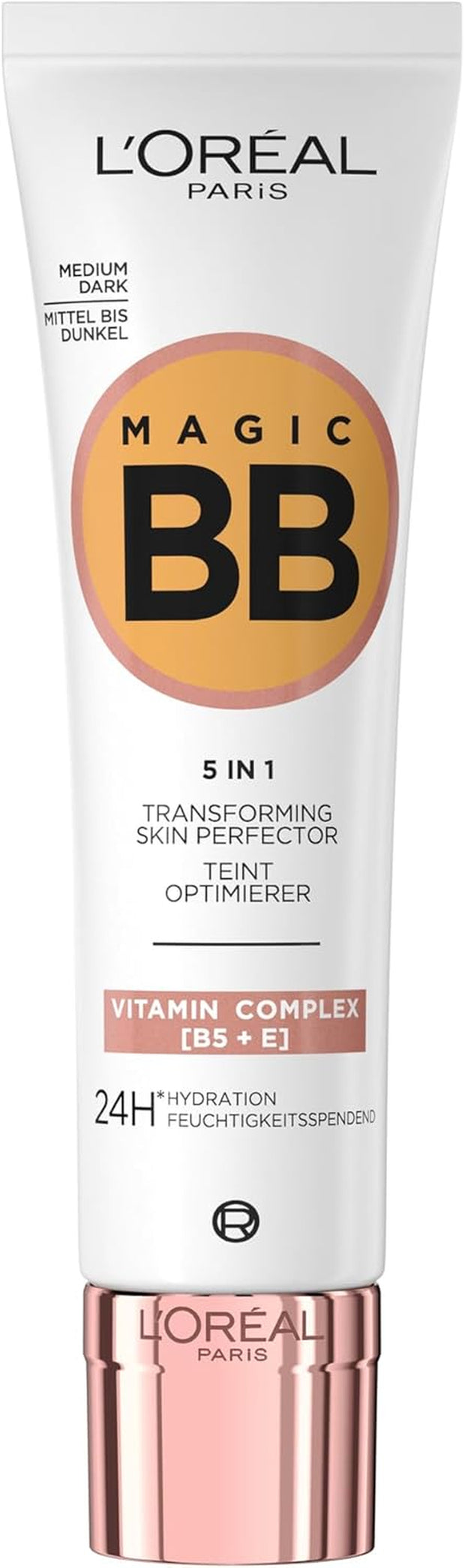 L'Oréal Paris CC Cream, C'Est Magic CC Cream Natural Makeup for Face, Anti-Redness Formula with Vitamin E and Vitamin B5, Lightweight Skin Perfector for Glowing Skin