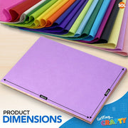 20-500 Coloured Tissue Paper Sheets Assorted Large Quality Gift Wrapping 50X66Cm