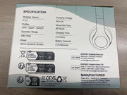 Uliptz Wireless Headphones over Ear, 65 Hrs Playtime Bluetooth Headphones, 6 EQ Modes Foldable Lightweight Headphones Wireless, Foldable Bluetooth 5.3 for Travel/Office/Pc (Black)