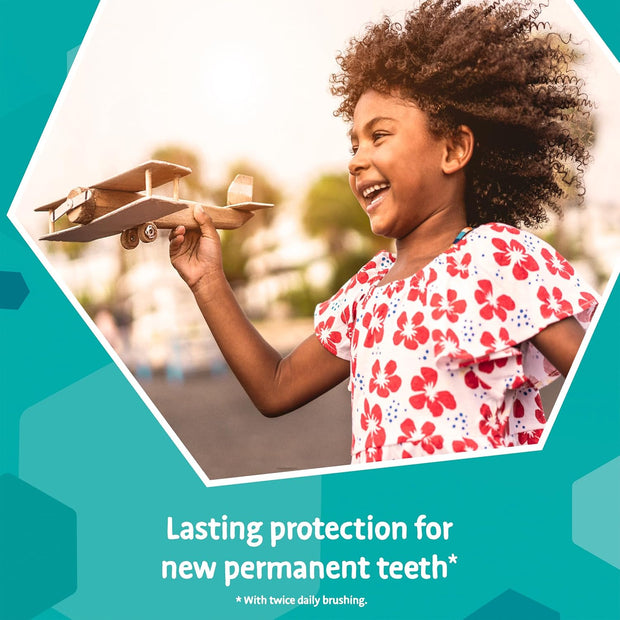 Big Teeth Toothpaste 6-8 Years, Kids Toothpaste, Lasting Protection for New Permanent Teeth, 75Ml