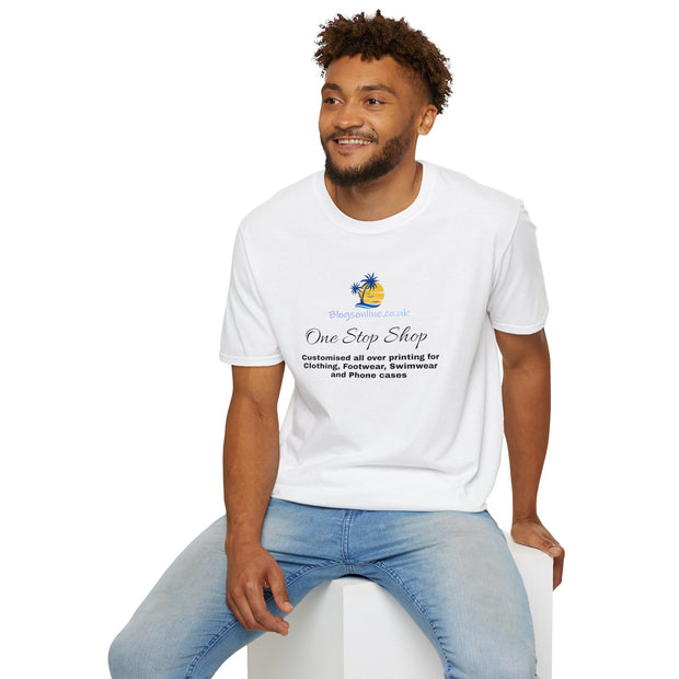 BLOGS promotional t-shirt