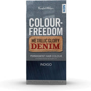 Colour Freedom Metallic Permanent Silver Violet Conditioning Hair Dye. Infused with Shea Butter and Argan Oil for Ultra Glossy Conditioned Hair. 100% Grey Coverage. by Knight & Wilson.