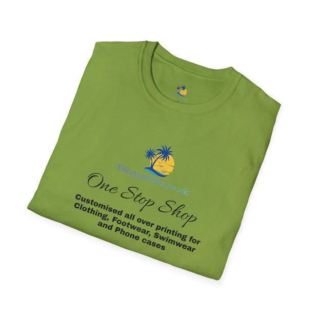 BLOGS promotional t-shirt