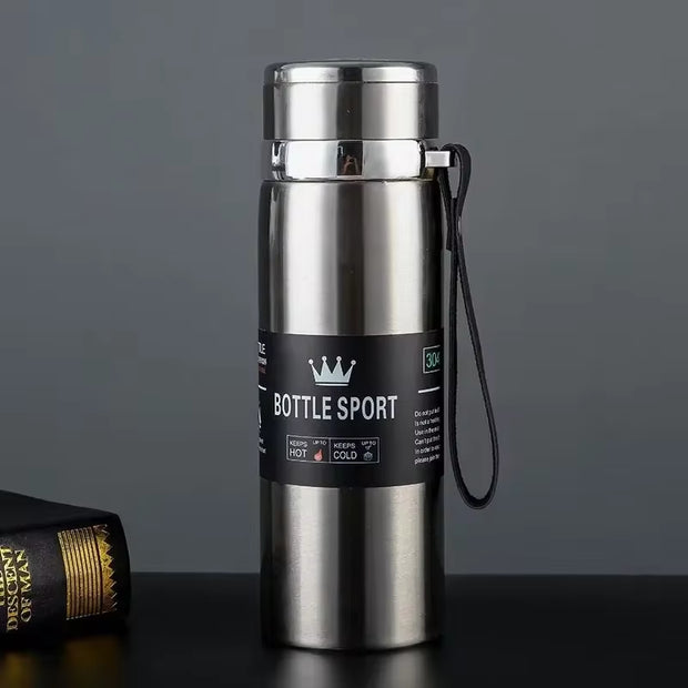 1L Thermal Water Bottle Keep Cold and Hot Water Bottle Thermos for Water Tea Coffee Vacuum Flasks Stainless Steel Thermos Bottle