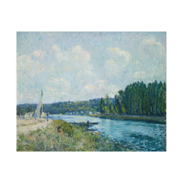 The Banks of the Oise, 1877-1878, Alfred Sisley