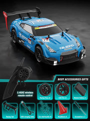 4WD RC Drift Car Racing 1:14 GTR/Mustang Model 2.4G Remote Control Car Four-Wheel Drive 