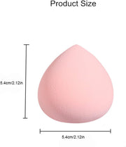 4Pcs Makeup Sponge Marshmallow Pink Foundation Beauty Blenders Latex Free Cosmetic Egg Beauty Sponge Applicator for Foundation Creams Powders Liquid
