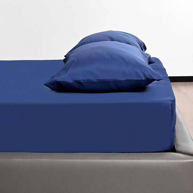 EXTRA DEEP Fitted Sheet 25CM/40CM Bed Sheet Single Double Super King