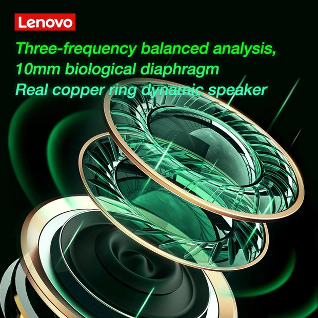 Lenovo Gaming Earbuds Low Latency Bluetooth 5.1 with Touch Control