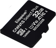 Kingston Canvas Select plus Microsd Card SDCS2/64 GB SP Class 10