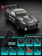 4WD RC Drift Car Racing 1:14 GTR/Mustang Model 2.4G Remote Control Car Four-Wheel Drive 