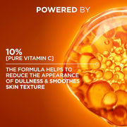 L'Oréal Men Expert Hydra Energetic, 10% Pure Vitamin C Shot Serum, for Brighter, Smoother and Refreshed Skin, 30Ml