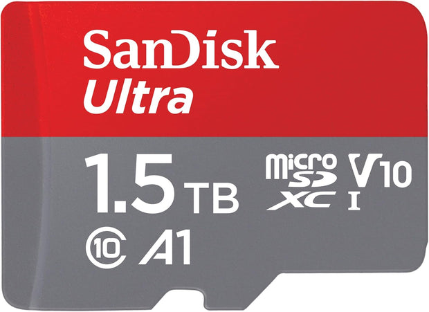 Sandisk Ultra Micro SD Card + SD Adapter 64GB (For Android Smartphones and Tablets, Memory Card up to 140 Mb/S, A1 Faster App Performance, UHS-I, Class 10, U1)