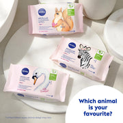 Limited Edition Micellar Cleansing Wipes (25Pcs), Biodegradable Wipes with Micellar Technology, Facial Wipes Effectively Removes Waterproof Make-Up and Mascara