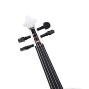 4/4 Violin Suitable for Beginners Student White Violin with Case/Bow/Strings/Tuner/Mute/Violin Bridges Accessories Violin Sets