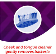 Colgate Zig Zag Medium Manual Toothbrush Pack of 3, Multi Angle Cross Bristles with Flexible Neck for Gum Comfort, 3 Count (Pack of 1)