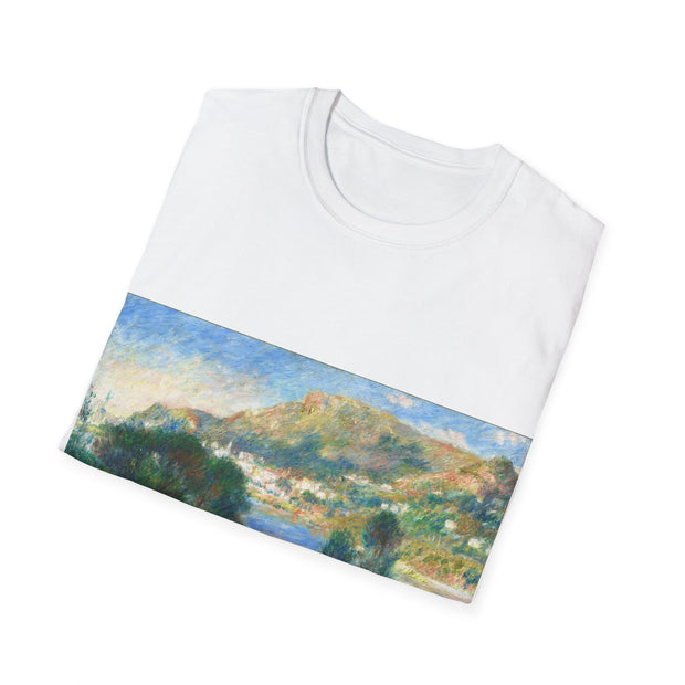 View of Monte Carlo from Cap Martin_c. 1884_Auguste Renoir soft cotton shirt