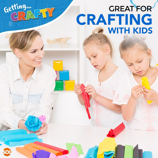 20 Large Multi Coloured Tissue Paper Sheets Assorted Pack Gift Wrapping 50X66Cm