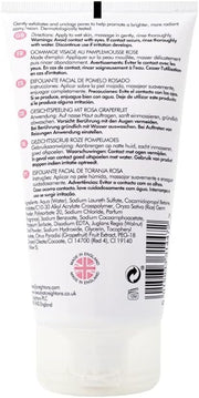 Pink Grapefruit Daily Face Scrub (150Ml) - Unclog Pores with Walnut Shell and Lift Away Dead Skin Cells for Clear, Radiant Skin. Dermatologically Tested. (Pack of 2)