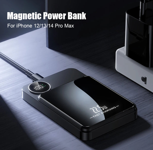 Magnetic Power Bank Battery Pack Super Fast Wireless Charger for Iphone 15/13/14