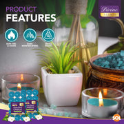 30Pk Scented Tea Lights Candles | Various Perfumes 4 Hour Burn Night T Tealights