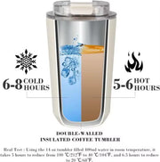For Smeg Coffee Mug Stainless Steel Travel Water Bottle Insulated 240Ml Cup
