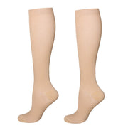 1/2Pair Knee High 20-30Mmhg Compression Graduated Support Socks Men'S Women'S