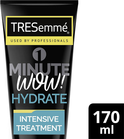 Tresemmé 1 Minute WOW Hydrate Intensive Hair Treatment with Hyaluronic Acid & Pro-Bond Complex for Dry or Damaged Hair 170 Ml (Pack of 2)