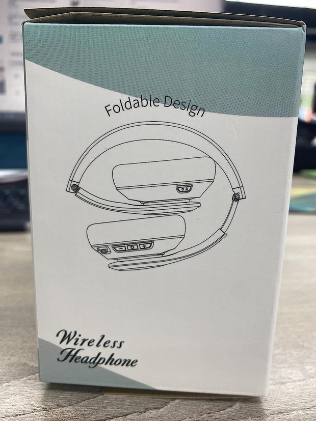 Uliptz Wireless Headphones over Ear, 65 Hrs Playtime Bluetooth Headphones, 6 EQ Modes Foldable Lightweight Headphones Wireless, Foldable Bluetooth 5.3 for Travel/Office/Pc (Black)