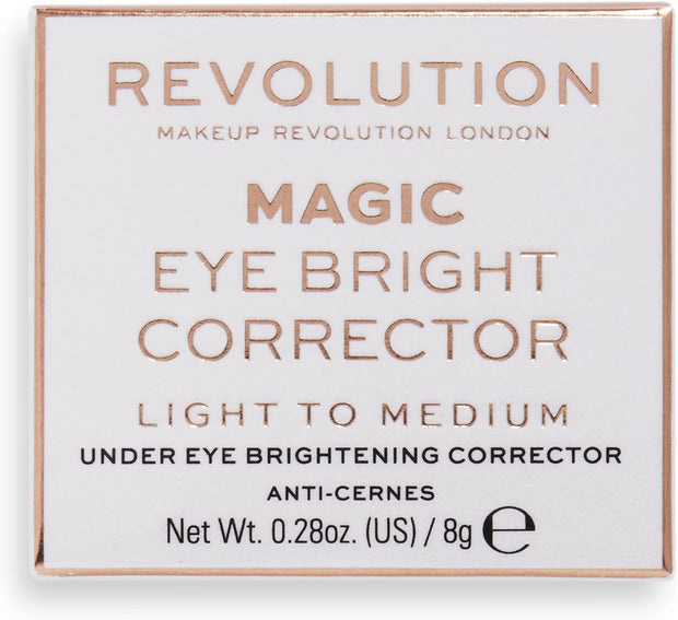 Makeup Revolution Eye Bright under Eye Corrector, Light to Medium