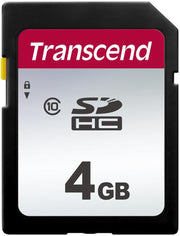 Transcend 8GB SDHC 300S Memory Card UHS- I, C10, U3, V30, 4K, Full HD, up to 95/40 Mb/S (Ideal for Digital Cameras) TS8GSDC300S