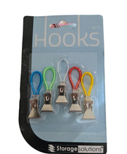 5 X Tea Towel Clips Hand Clip Hanging Hooks Hangers Loops Cloth Kitchen Cafe
