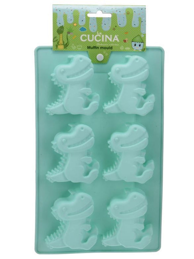 Unicorn and Dinosaur Silicone Mould Cupcakes Decorating Icing Chocolate Muffins