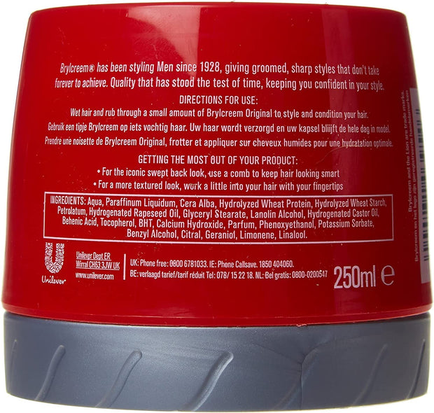 Protein Enriched Hair Styling Cream for Men , 250Ml, Pack of 1 , ‎Unscented