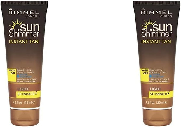 Rimmel Sunshimmer Water Resistant Instant Tan Wash off Matte - Medium
