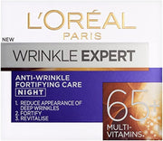 L'Oreal Wrinkle Expert Fortifying Skin Care for 65 plus Years, 50Ml