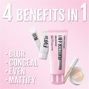 Maybelline Instant Age Rewind Instant Perfector 4 in 1, Blur, Conceal, Even Skin, Mattify, Light Medium