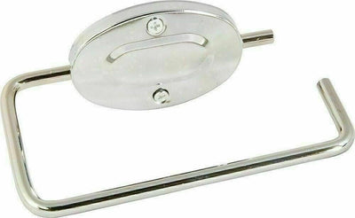 Toilet Roll Holder Loo Paper Wall Mounted Bathroom Screw Fit Stainless Steel