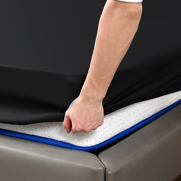 EXTRA DEEP Fitted Sheet 25CM/40CM Bed Sheet Single Double Super King