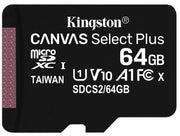 Kingston Micro SD Card 32GB 64GB 128GB 256 Class 10 SDXC Phone Memory & Adapter