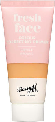 Barry M Fresh Face Colour Correcting Primer, Green, Balance Skin Tone and Reduce Redness