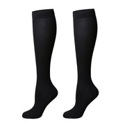 1/2Pair Knee High 20-30Mmhg Compression Graduated Support Socks Men'S Women'S