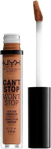 NYX Professional Makeup Can'T Stop Won'T Stop Full Coverage Concealer -Light Ivory, 3.50 Ml