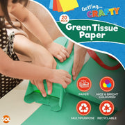 20-500 Coloured Tissue Paper Sheets Assorted Large Quality Gift Wrapping 50X66Cm