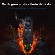 AUELEK VR Headset Gamepad,Vr Bluetooth Remote Controller, Virtual Reality Headset 3D VR Glasses Remote Controller Gamepad Wireless Joystick for Ios & Android Smartphones