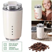 For Smeg Coffee Mug Stainless Steel Travel Water Bottle Insulated 240Ml Cup