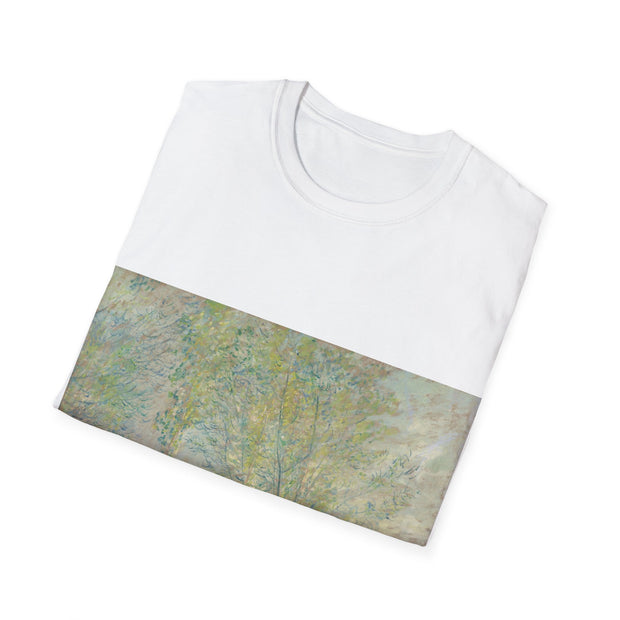 The Willows_1880_Claude Monet  soft cotton shirt