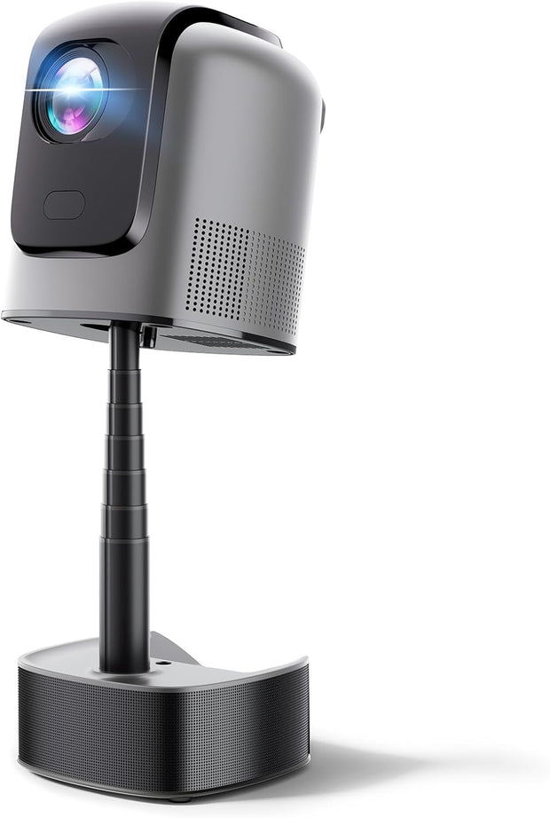 Bisofie Portable Projector with Auto Focus & Keystone, Full HD 1080P Smart Projector, 240 ANSI Wifi 6 Bluetooth, Support 72Cm Height Adjustment, Compatible with Ios/Android/Tv/Hdm