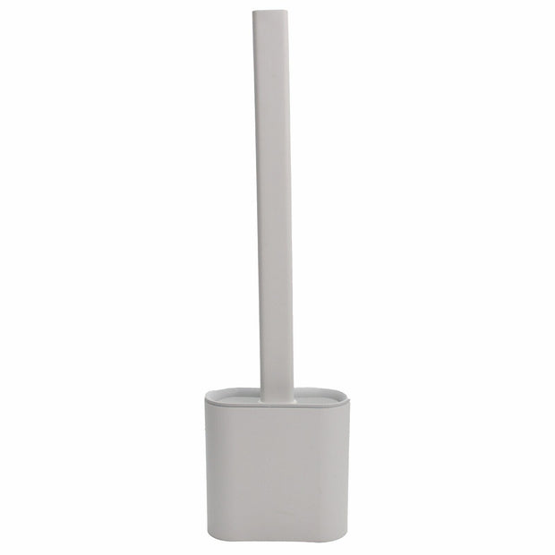 Toilet Brush & Toilet Brush Holdersilicone Soft TPR Cleaning Brush Full Set 2PK