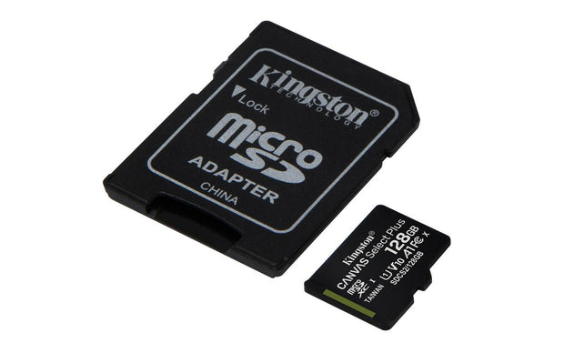 Kingston Micro SD Card 32GB 64GB 128GB 256 Class 10 SDXC Phone Memory & Adapter